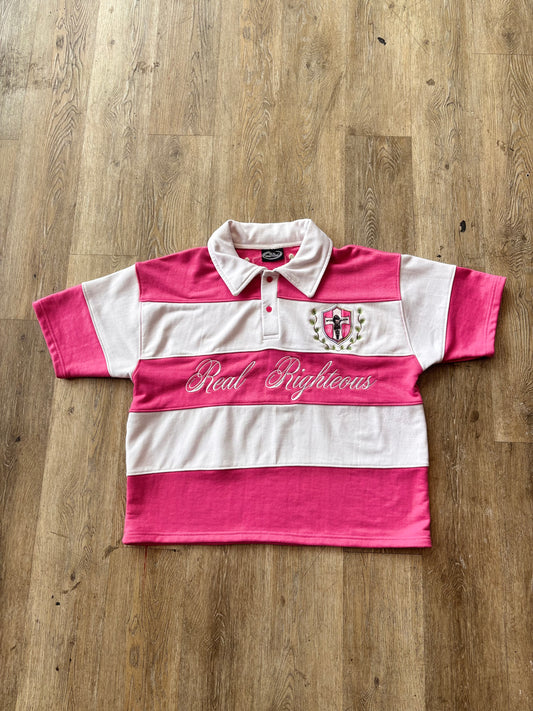 He Lives polo "Pink"