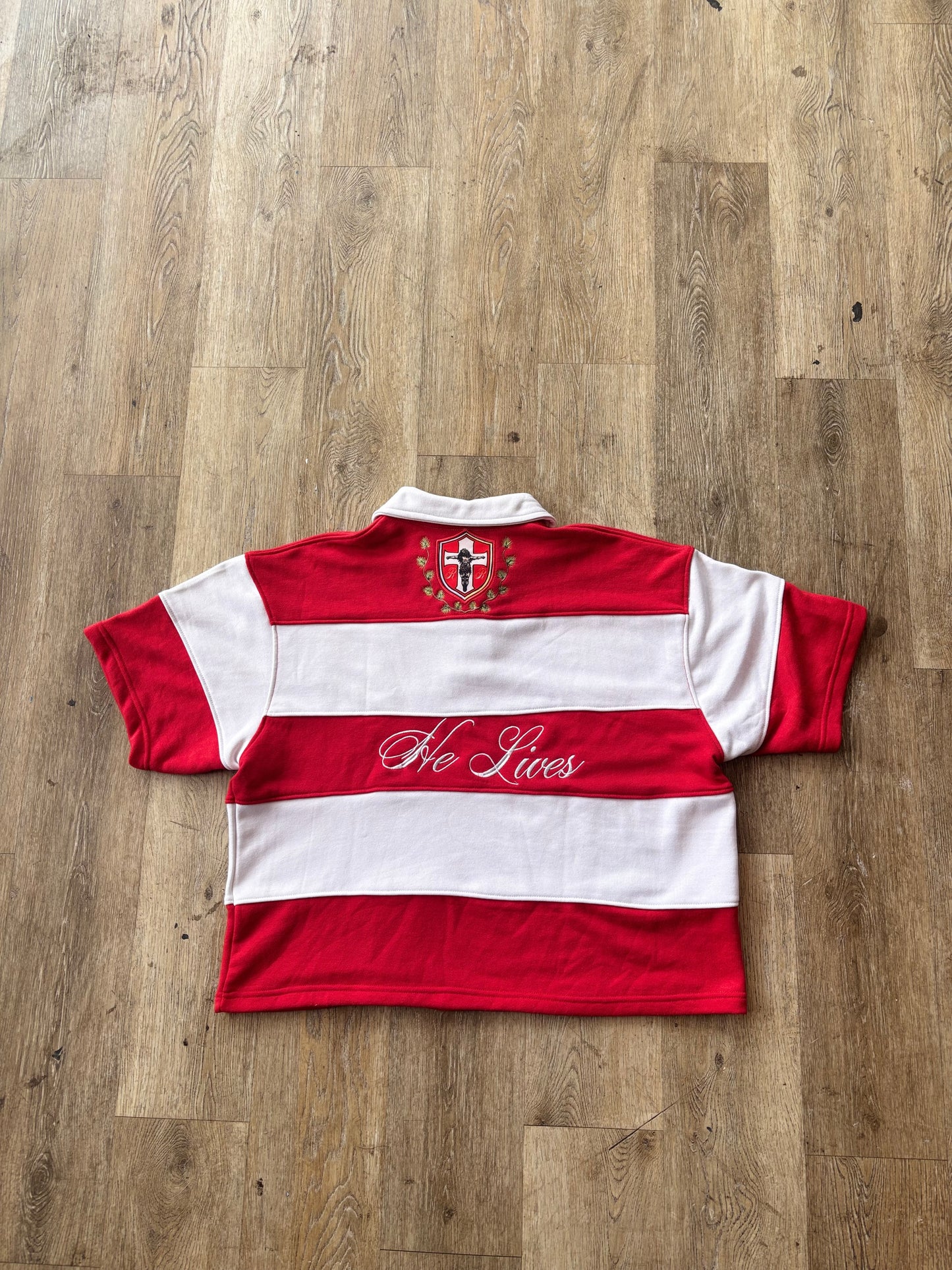 He Lives polo "red"
